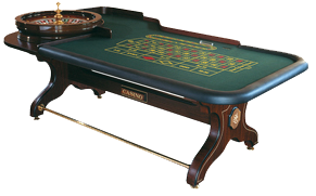 Mesa ruleta en un casino