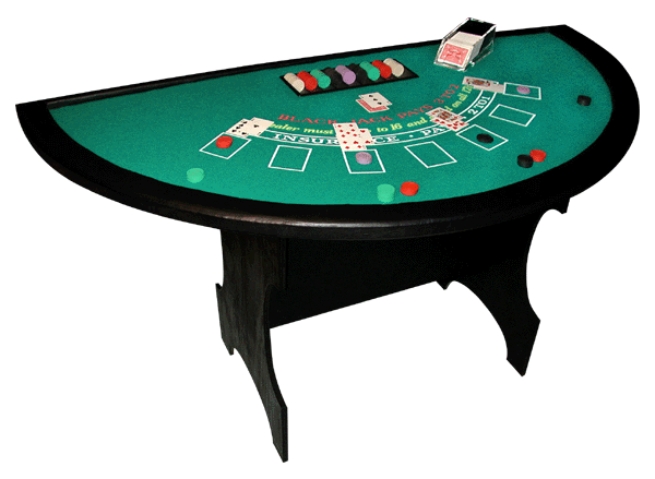 Diseño de la mesa de Blackjack